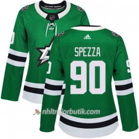 Dame Ishockey Dallas Stars Tröja Jason Spezza 90 Adidas 2017-2018 Kelly Grön Authentic